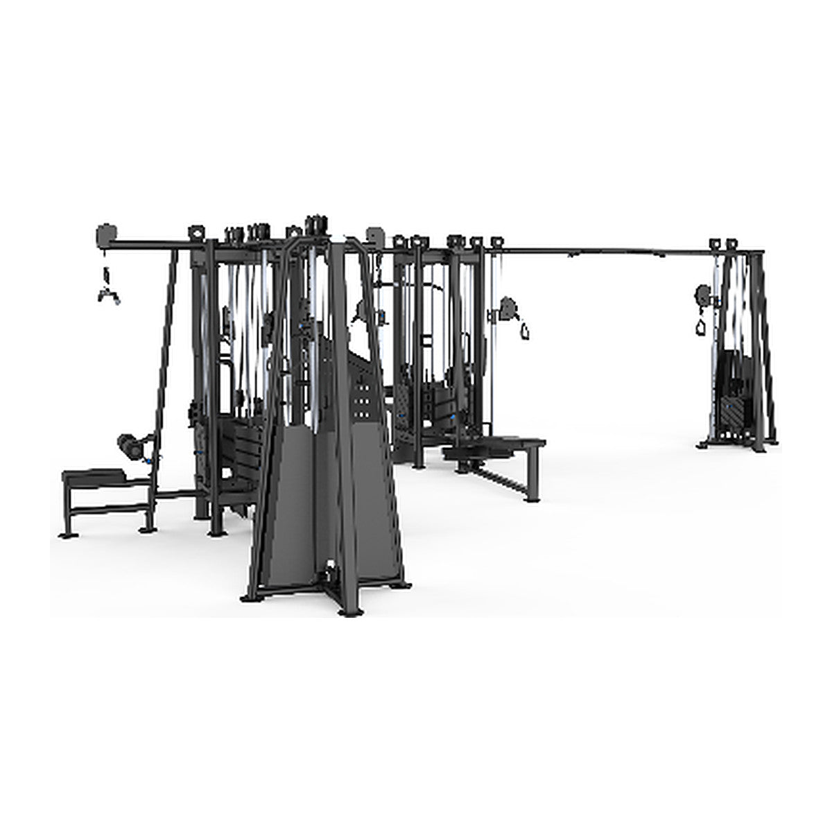 10 Multi-Station Tower cable machine