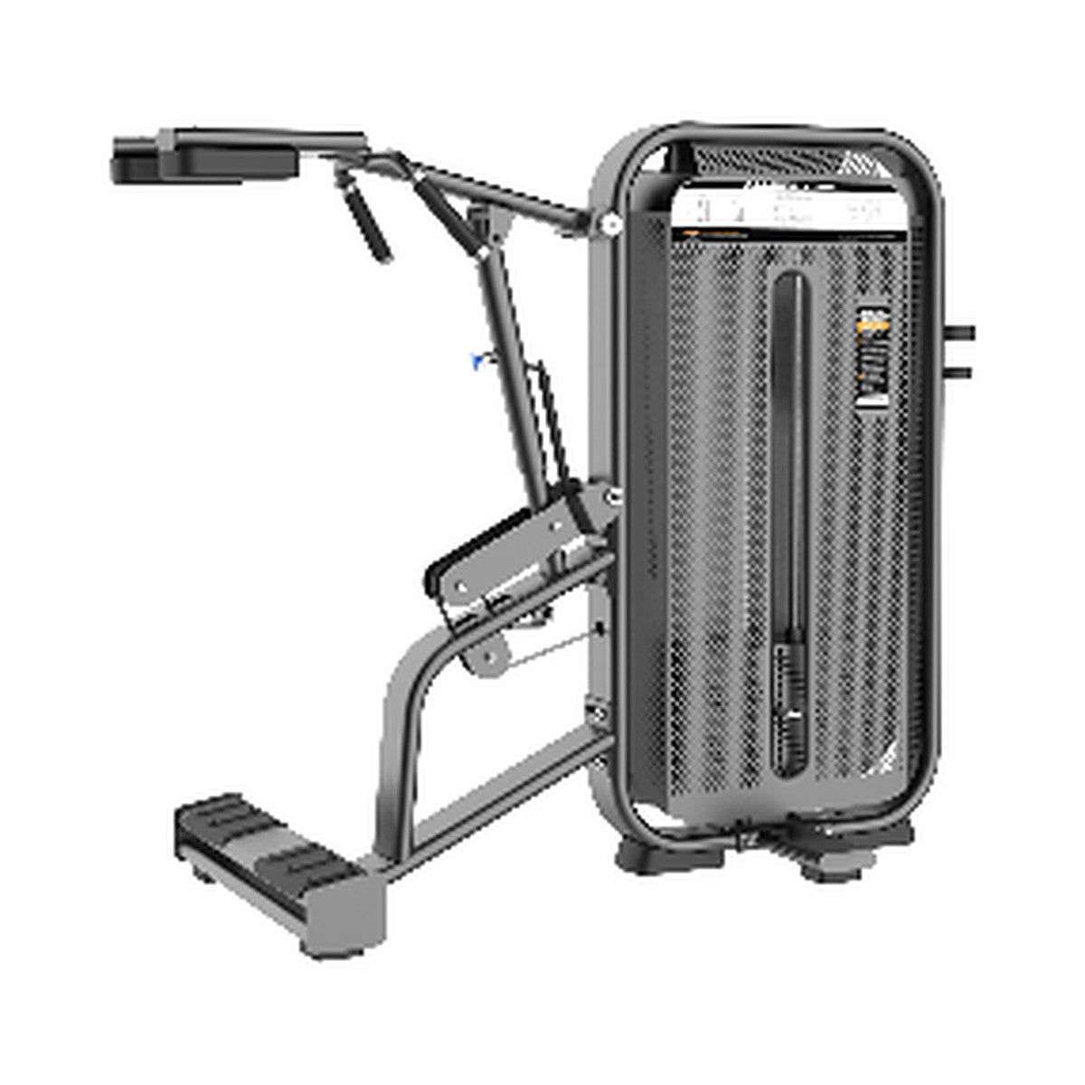 Fusion Pro — Standing Calf, selectorised pin-loaded machine