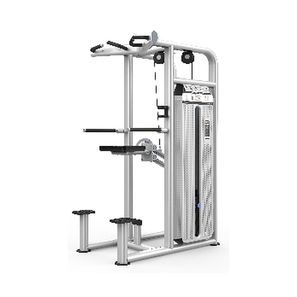 Prestige — Dip/Chin Assist, selectorised pin-loaded machine