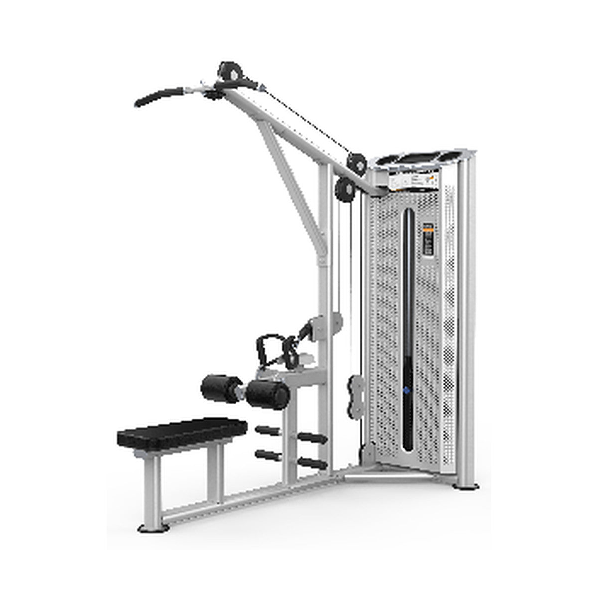 Prestige — Lat & Pulley Machine, selectorised pin-loaded machine