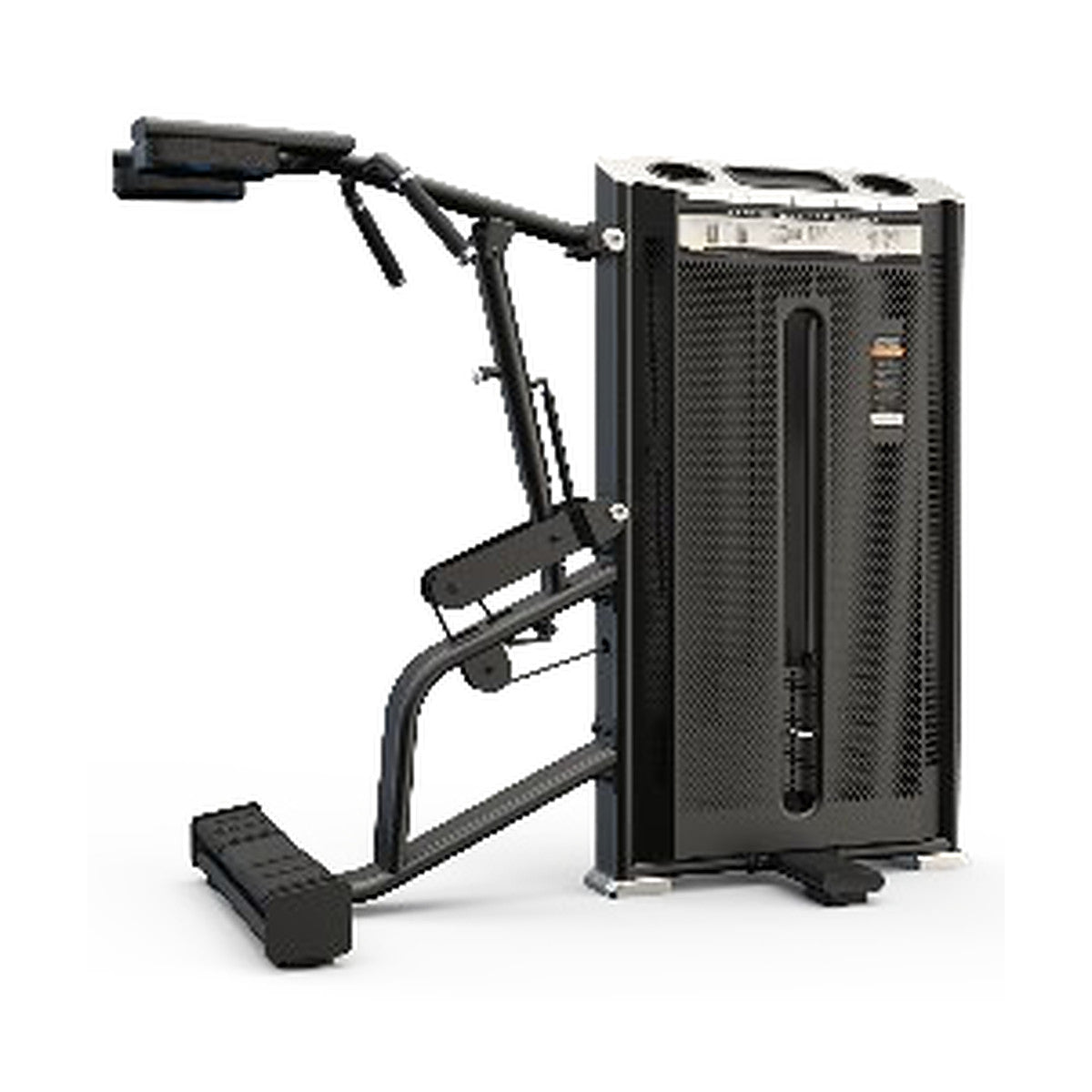 Prestige Pro — Standing Calf, selectorised pin-loaded machine